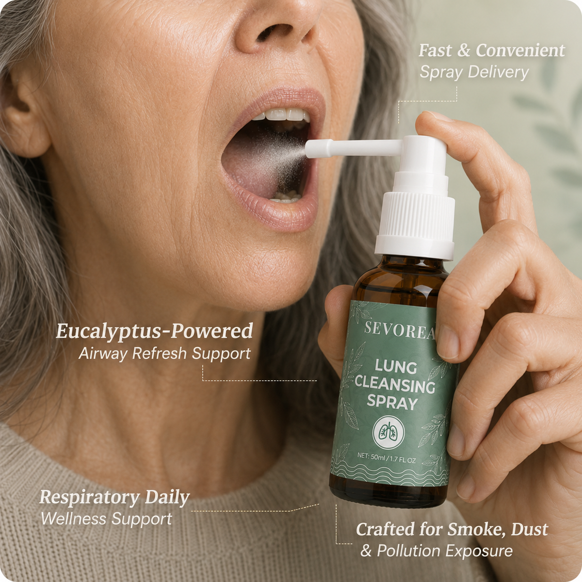 Sevorea™ Lung Cleansing Spray